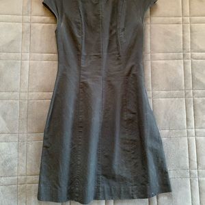 Linen mini dress